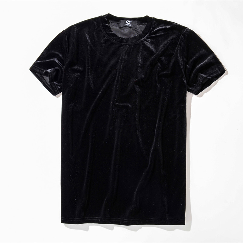 Punk Velvet Solid Streetwear tops - Image 6