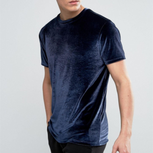 Punk Velvet Solid Streetwear tops