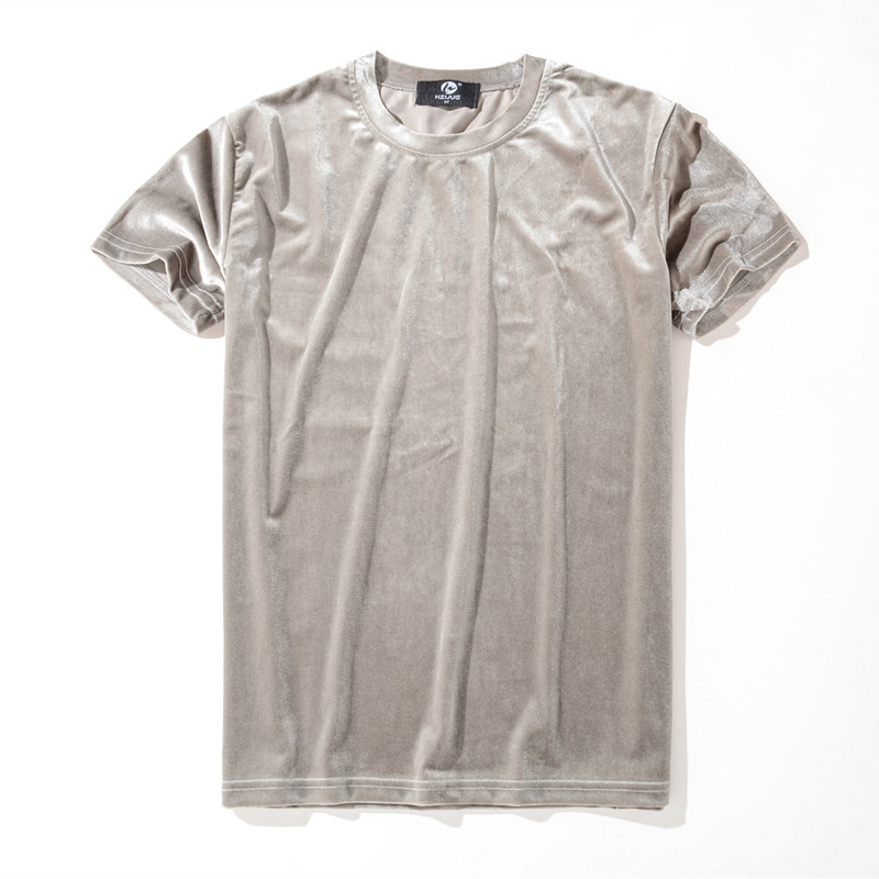 Punk Velvet Solid Streetwear tops - Image 2