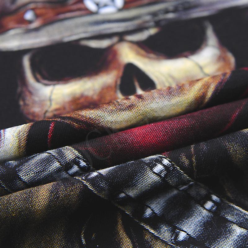 3D Skull Streetwear Tees - Image 3