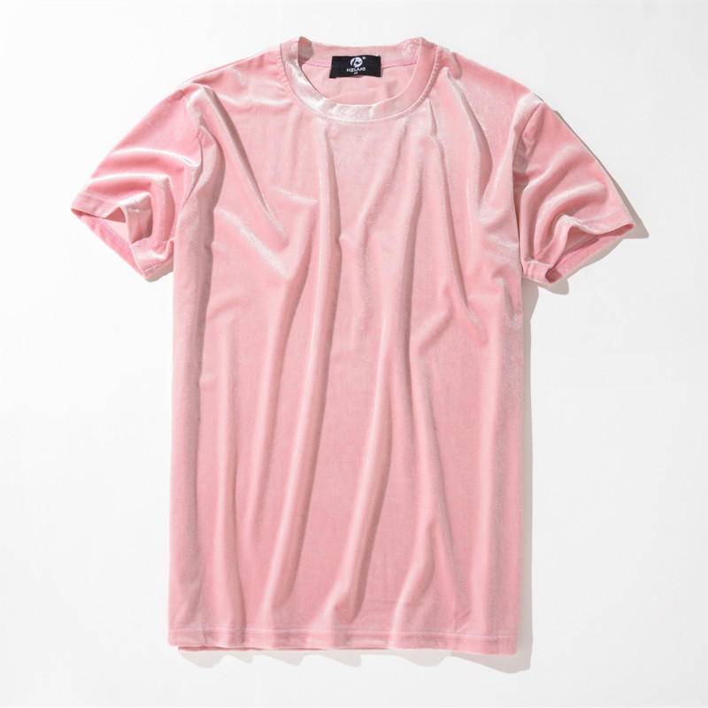 Punk Velvet Solid Streetwear tops - Image 5