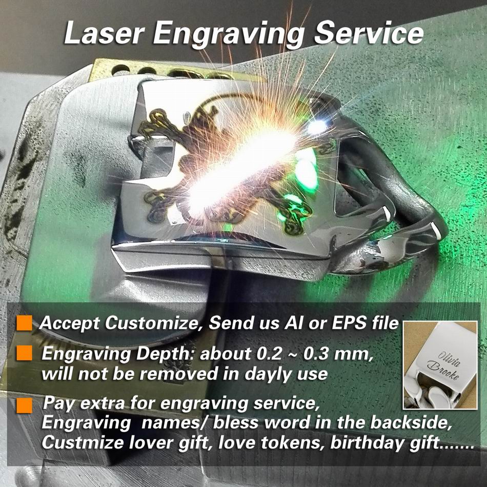 Pirate Skull Boys Biker Rock Punk Bracelet - Image 6